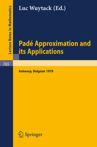 Vorderes Coverbild Pade Approximation and its Applications