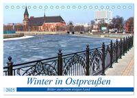 Vorderes Coverbild Winter in Ostpreußen - Bilder aus einem eisigen Land (Tischkalender 2025 DIN A5 quer), CALVENDO Monatskalender