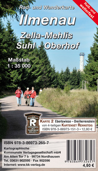 Vorderes Coverbild Ilmenau - Zella-Mehlis - Suhl - Oberhof