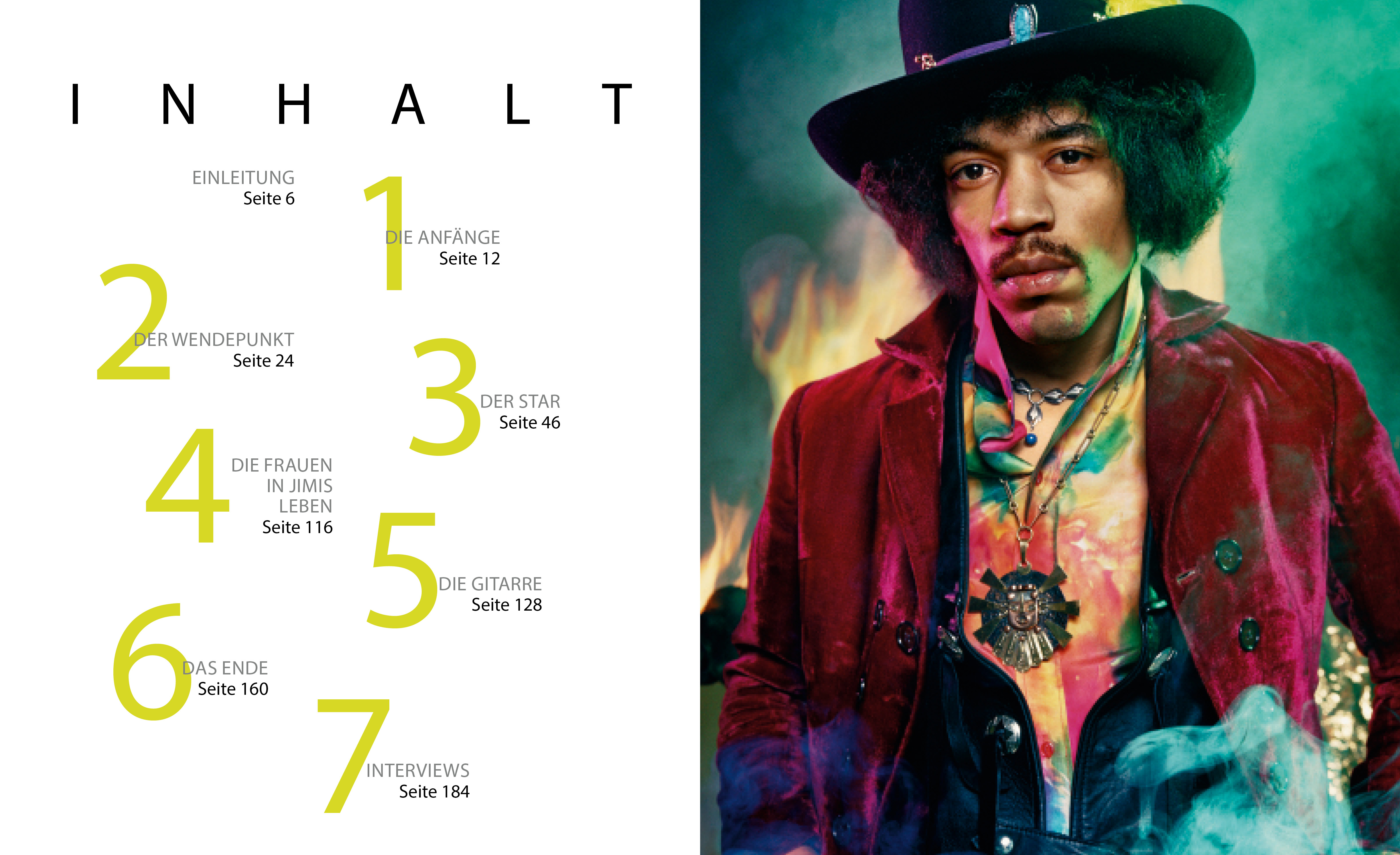 Beispielinhalt (Bild) Jimi Hendrix