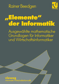 Vorderes Coverbild „Elemente“ der Informatik