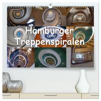 Vorderes Coverbild Hamburger Treppenspiralen (hochwertiger Premium Wandkalender 2026 DIN A2 quer), Kunstdruck in Hochglanz