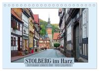 Vorderes Coverbild Stolberg im Harz - Deutschlands schönstes Dorf (Tischkalender 2025 DIN A5 quer), CALVENDO Monatskalender