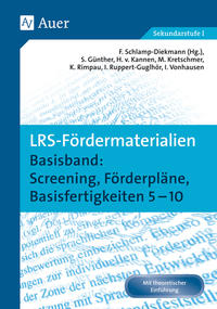 Vorderes Coverbild LRS-Fördermaterialien 1