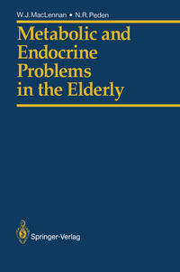 Vorderes Coverbild Metabolic and Endocrine Problems in the Elderly