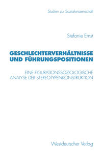 Vorderes Coverbild Geschlechterverhältnisse und Führungspositionen