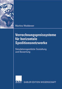 Vorderes Coverbild Verrechnungspreissysteme für horizontale Speditionsnetzwerke