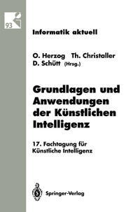 Vorderes Coverbild Grundlagen und Anwendungen der Künstlichen Intelligenz