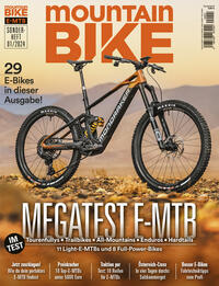 Vorderes Coverbild mountainBIKE - E-Mountainbike 01/2024