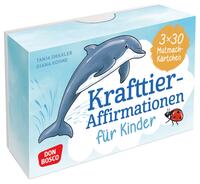 Vorderes Coverbild Krafttier-Affirmationen für Kinder