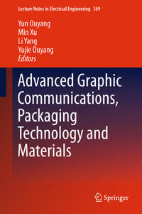 Vorderes Coverbild Advanced Graphic Communications, Packaging Technology and Materials