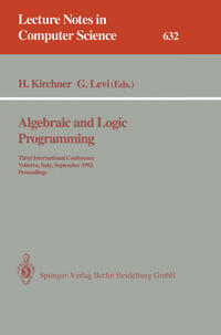 Vorderes Coverbild Algebraic and Logic Programming