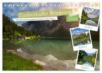 Vorderes Coverbild Zauberhafte Bergseen (Tischkalender 2025 DIN A5 quer), CALVENDO Monatskalender