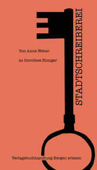 Vorderes Coverbild Stadtschreiberei