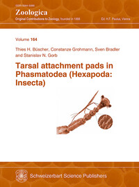 Vorderes Coverbild Tarsal attachment pads in Phasmatodea (Hexapoda: Insecta)