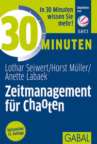 Vorderes Coverbild 30 Minuten Zeitmanagement für Chaoten
