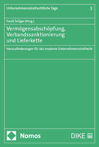 Vorderes Coverbild Vermögensabschöpfung, Verbandssanktionierung und Lieferkette