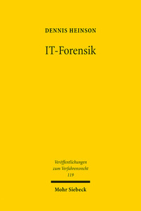 Vorderes Coverbild IT-Forensik