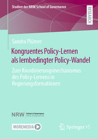 Vorderes Coverbild Kongruentes Policy-Lernen als lernbedingter Policy-Wandel