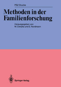 Vorderes Coverbild Methoden in der Familienforschung