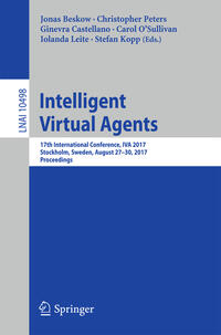 Vorderes Coverbild Intelligent Virtual Agents