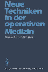Vorderes Coverbild Neue Techniken in der operativen Medizin