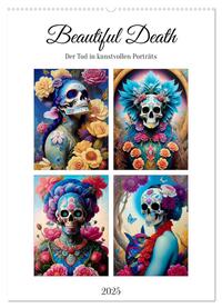 Vorderes Coverbild Beautiful Death (Wandkalender 2025 DIN A2 hoch), CALVENDO Monatskalender