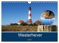 Vorderes Coverbild Westerhever (Wandkalender 2025 DIN A4 quer), CALVENDO Monatskalender