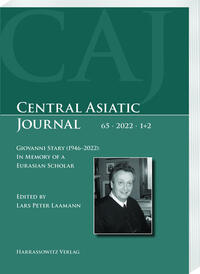 Vorderes Coverbild Central Asiatic Journal 65