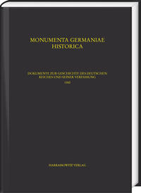 Vorderes Coverbild Dokumente zur Geschichte des Deutschen Reiches und seiner Verfassung 1360
