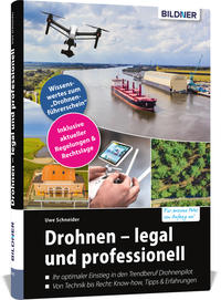 Vorderes Coverbild Drohnen - legal und professionell