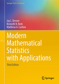 Vorderes Coverbild Modern Mathematical Statistics with Applications