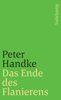 Vorderes Coverbild Das Ende des Flanierens