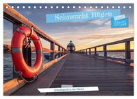Vorderes Coverbild Sehnsucht Rügen (Tischkalender 2025 DIN A5 quer), CALVENDO Monatskalender