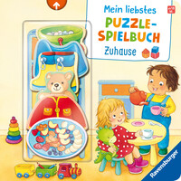 Vorderes Coverbild Mein liebstes Puzzle-Spielbuch: Zuhause