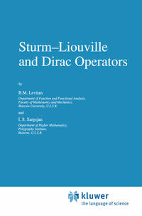 Vorderes Coverbild Sturm—Liouville and Dirac Operators