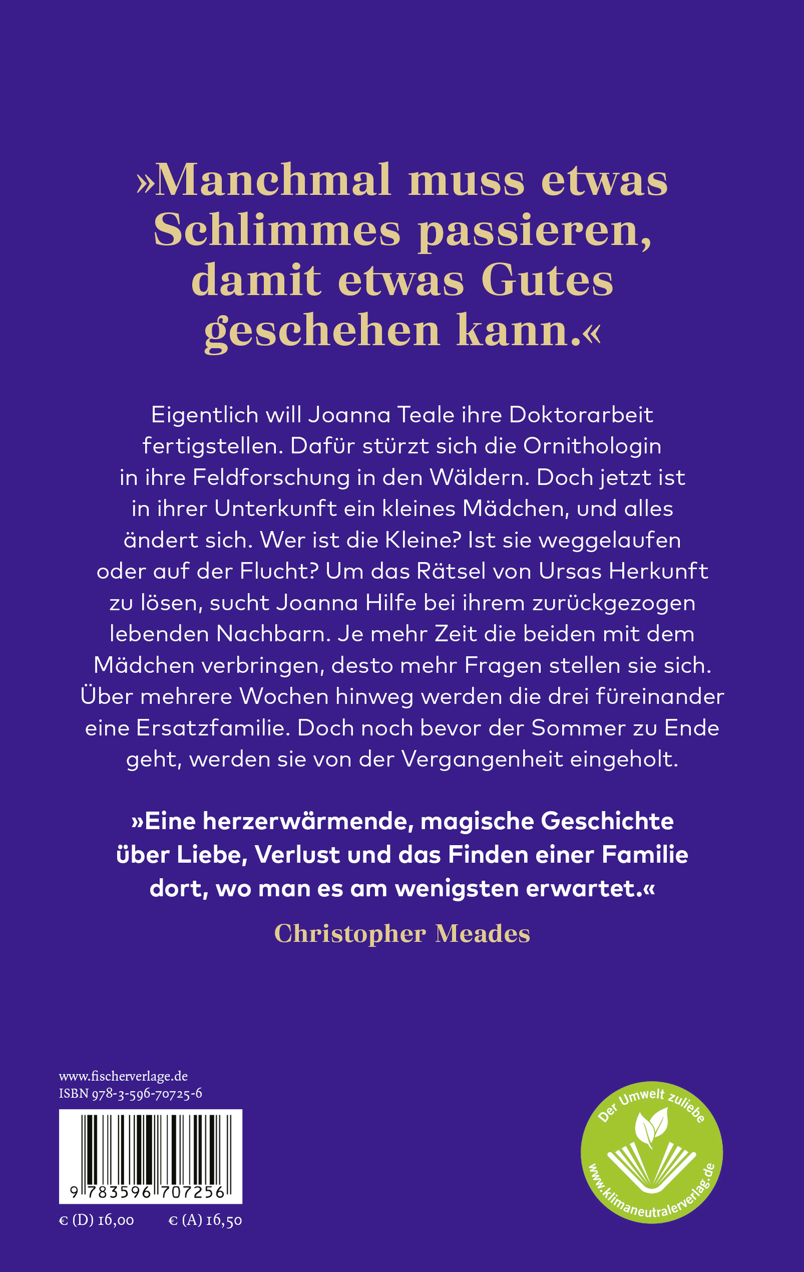 Rückseitencover Ein Nest voller Träume