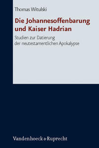 Vorderes Coverbild Die Johannesoffenbarung und Kaiser Hadrian