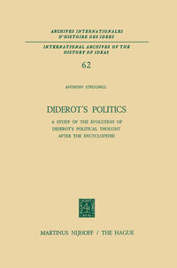 Vorderes Coverbild Diderot’s Politics