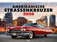 Vorderes Coverbild Amerikanische Straßenkreuzer Kalender 2026
