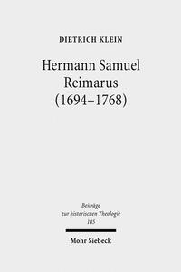 Vorderes Coverbild Hermann Samuel Reimarus (1694-1768)