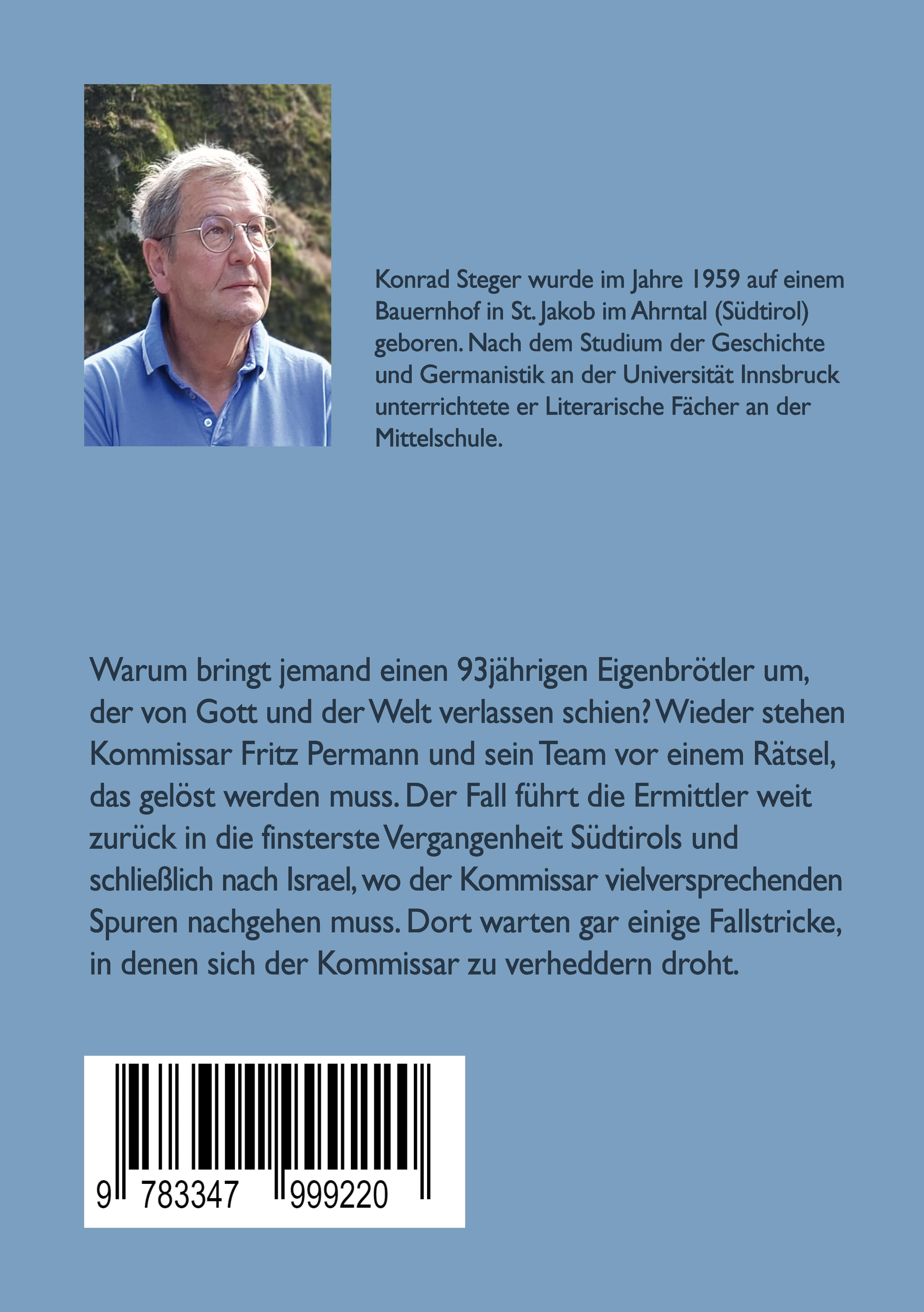 Rückseitencover Tod und Vermächtnis