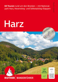 Vorderes Coverbild Harz, Rother Wanderführer