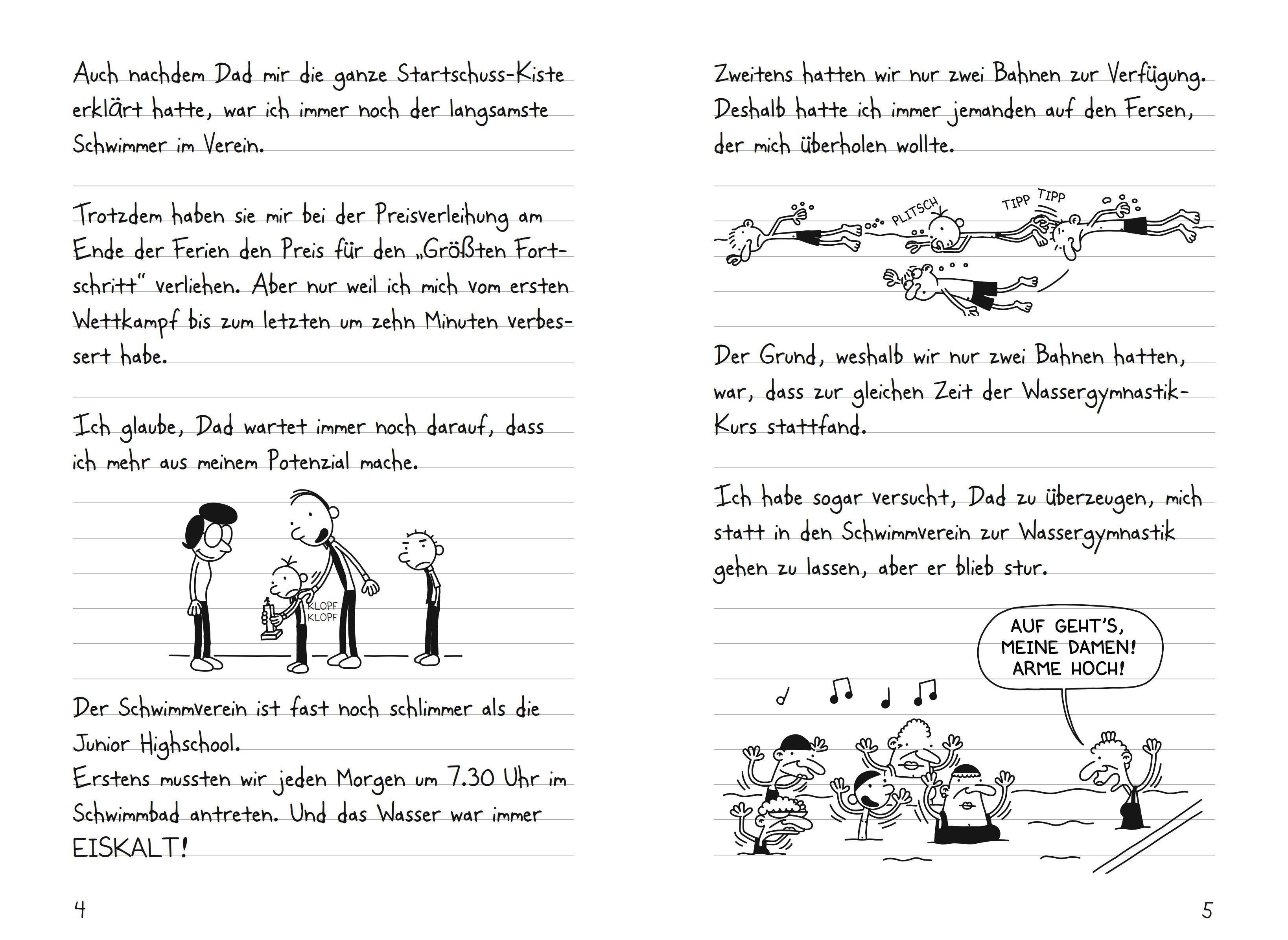 Beispielinhalt (Bild) Gregs Tagebuch 2 - Gibt's Probleme?