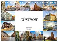 Vorderes Coverbild Güstrow Impressionen (Wandkalender 2025 DIN A4 quer), CALVENDO Monatskalender