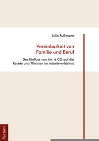 Vorderes Coverbild Vereinbarkeit von Familie und Beruf