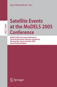 Vorderes Coverbild Satellite Events at the MoDELS 2005 Conference