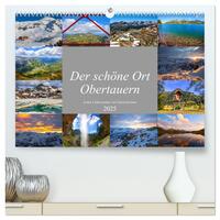 Vorderes Coverbild Der schöne Ort Obertauern (hochwertiger Premium Wandkalender 2025 DIN A2 quer), Kunstdruck in Hochglanz