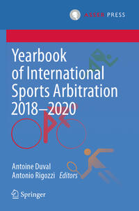 Vorderes Coverbild Yearbook of International Sports Arbitration 2018–2020