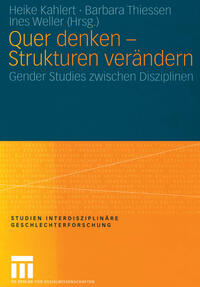 Vorderes Coverbild Quer denken — Strukturen verändern
